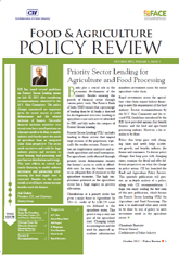 Food and Agriculture Policy Review - Priority Sector Lending for Agriculture and Food Processing (October 2012)